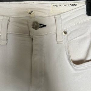 White rag&bone flare jeans